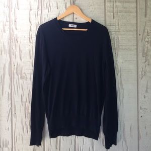 Acne navy blue unisex small sweater
